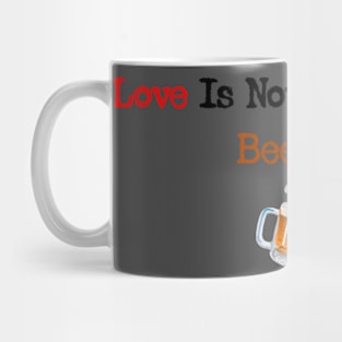 Love Beer Shirt Mug